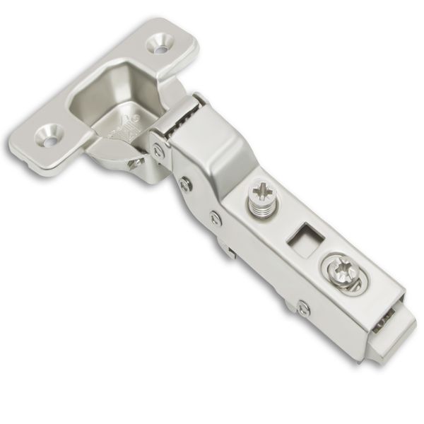 Half overlay latch soft-close cabinet hinge TCH-11306 H.45.S with screw-on mount for smooth, quiet cabinet door operation