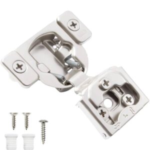 1 Inch Overlay Compact Self-Close 3D Hinge Press-in Dowels TCH-11209 1.00 45.D S