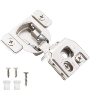 1-1/4 Inch Overlay Compact Self-Close 3D Hinge Press-in Dowels TCH-11209 1.25 45.D S