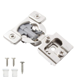 1/2 Inch Overlay Compact Soft-Close 3D Hinge Press-in Dowels TCH-11309 0.50 45.D S