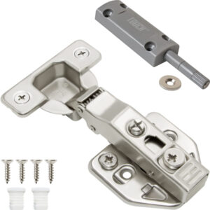 Full Overlay Clip-on Soft Push to Open 3D Hinge Press-in Dowels TCH-11502 F 45.D 37.H0.D02/512023