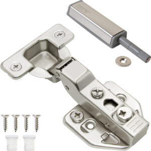 Half Overlay Clip-on Soft Push to Open 3D Hinge Press-in Dowels TCH-11502 H 45.D 37.H0.D02/512024