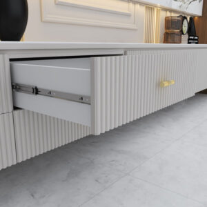 TCH-22304 ZP push-to-open side mount slide on a drawer