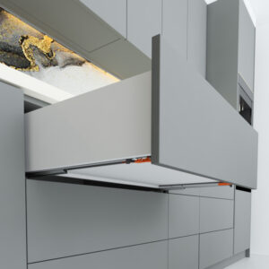 PUSH-OPEN UNDERMOUNT SLIDES