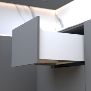 PUSH-OPEN SOFT CLOSE UNDERMOUNT SLIDES