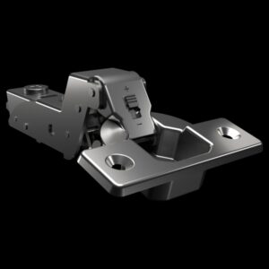 T-X inset soft-close 3D cabinet hinge TCH-11400 with nickel-plated finish, gap alignment, and angle restrictor for flush cabinet doors