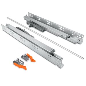 19mm synchronized push-open soft-close undermount slide