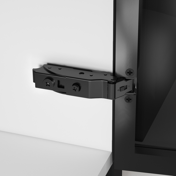 T-X Straight-Arm Soft-Close Aluminum Frame Hinge TCH-11400 T-X F.28.A GM - Image 2