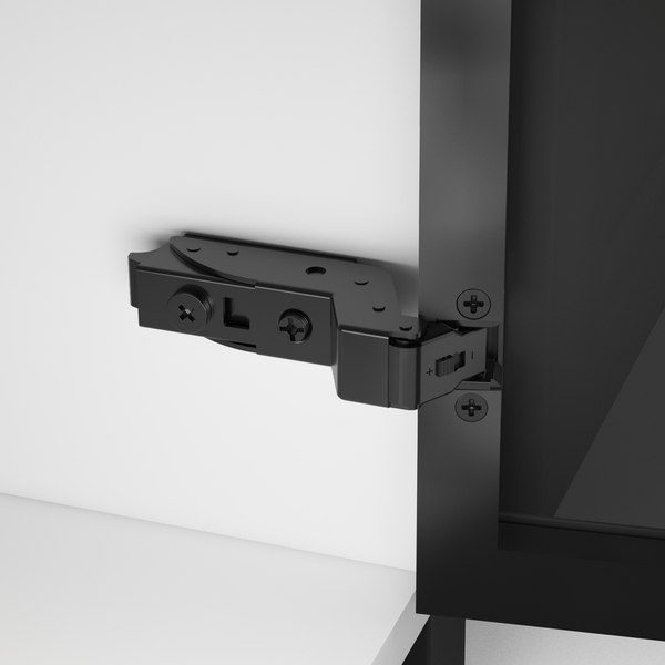 T-X Full-Cranked Soft-Close Aluminum Frame Hinge TCH-11400 T-X I.28.A GM - Image 2